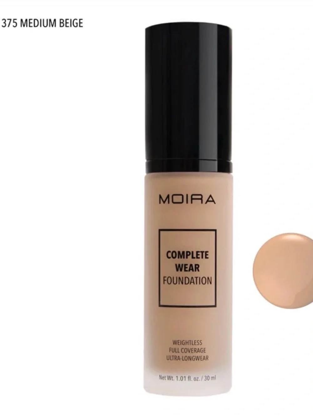 Moira Complete Wear Foundation — Medium Beige (375)
